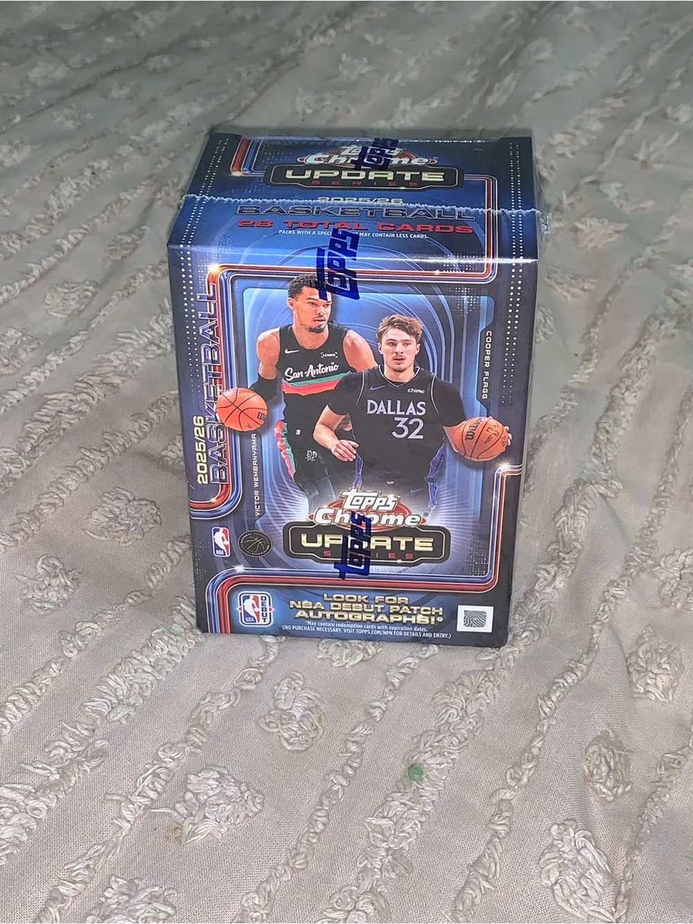 2025-26 Topps Chrome Update Sealed Blaster Box